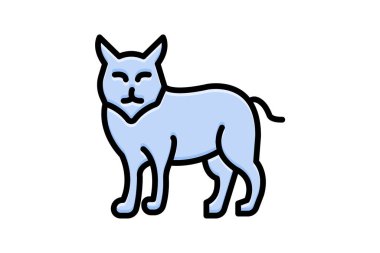 Cougar, vektör, piksel mükemmel, illüstratör dosyası