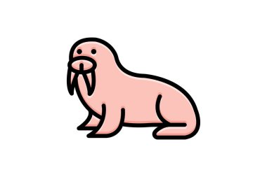 Mors, vektör, piksel mükemmel, illüstratör dosyası