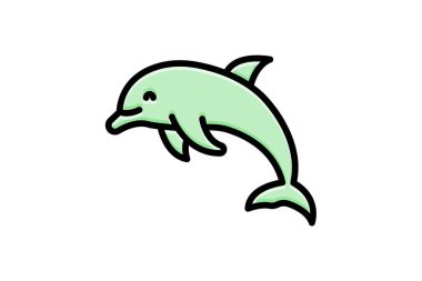 Domuz balığı, vektör, piksel mükemmel, illüstratör dosyası