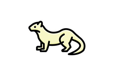 Wallaby, vektör, piksel mükemmel, illüstratör dosyası