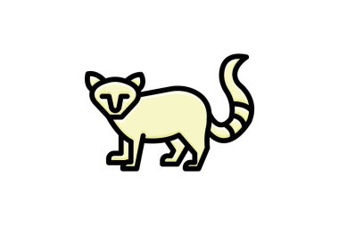 Marten, vektör, piksel mükemmel, illüstratör dosyası