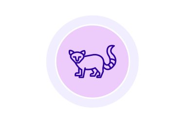 Marten, vektör, piksel mükemmel, illüstratör dosyası