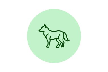 Kurt, vektör, piksel mükemmel, çizer dosyası