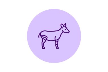 Yak, vektör, piksel mükemmel, illüstratör dosyası