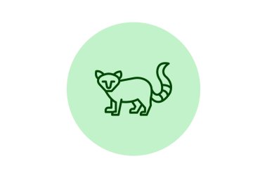 Marten, vektör, piksel mükemmel, illüstratör dosyası