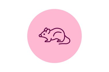 Tarla faresi, vektör, piksel mükemmel, çizer dosyası