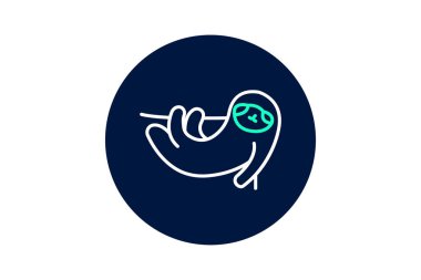 Tembellik, vektör, piksel mükemmel, illüstratör dosyası