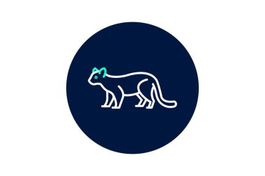 Fossa, vektör, piksel mükemmel, illüstratör dosyası