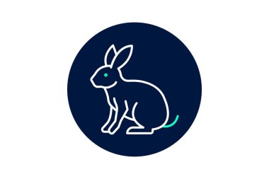 Hare, vektör, piksel mükemmel, illüstratör dosyası