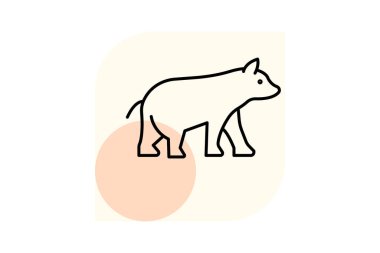 Ayı, vektör, piksel mükemmel, çizer dosyası