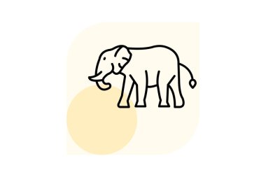 Fil, vektör, piksel mükemmel, illüstratör dosyası