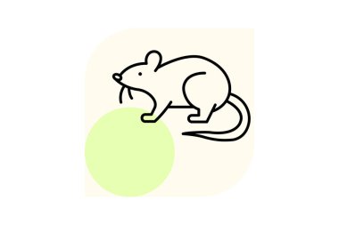 Pronghorn, vektör, piksel mükemmel, illüstratör dosyası