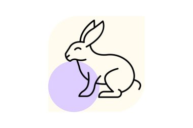 Springhare, vektör, piksel mükemmel, illüstratör dosyası