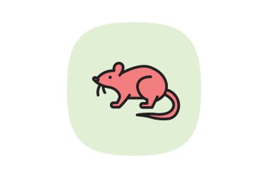 Pronghorn, vektör, piksel mükemmel, illüstratör dosyası