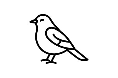 Bulbul, vektör, piksel mükemmel, illüstratör dosyası