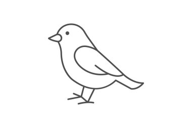 Serçe, vektör, piksel mükemmel, illüstratör dosyası