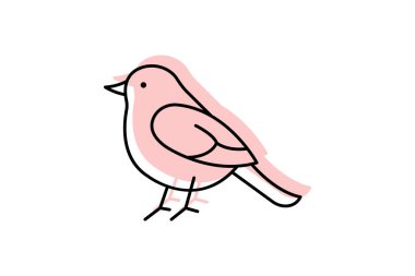 Robin, vektör, piksel mükemmel, çizer dosyası