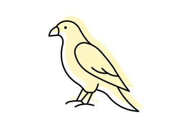 Şahin, vektör, piksel mükemmel, illüstratör dosyası