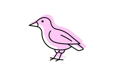 Finch, vektör, piksel mükemmel, çizer dosyası