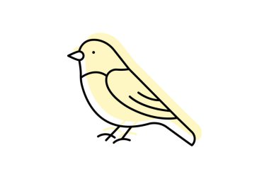 Saka kuşu, vektör, piksel mükemmel, illüstratör dosyası