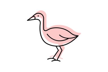 Lapwing, vektör, piksel mükemmel, illüstratör dosyası