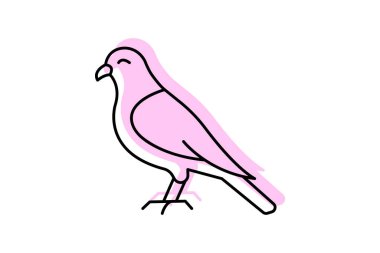 Kestrel, vektör, piksel mükemmel, illüstratör dosyası