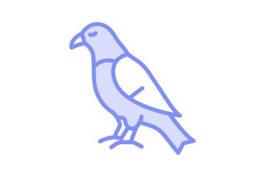 Şahin, vektör, piksel mükemmel, çizer dosyası