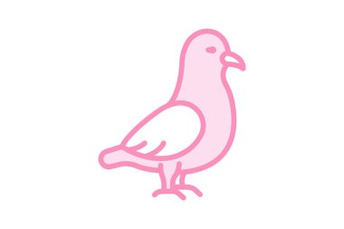 Fulmar, vektör, piksel mükemmel, illüstratör dosyası