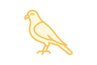 Kestrel, vektör, piksel mükemmel, illüstratör dosyası