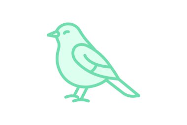 Bulbul, vektör, piksel mükemmel, illüstratör dosyası