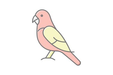 Budgie, vektör, piksel mükemmel, çizer dosyası