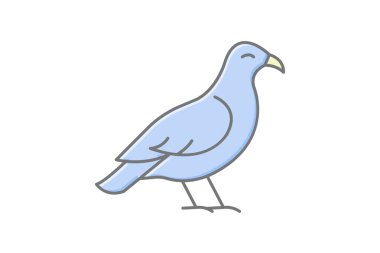 Şahin, vektör, piksel mükemmel, illüstratör dosyası