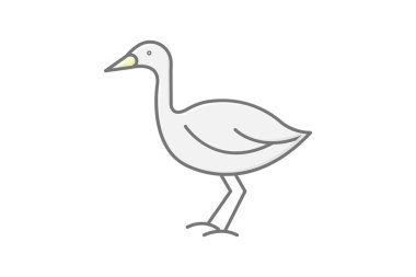 Lapwing, vektör, piksel mükemmel, illüstratör dosyası