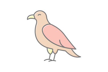 Osprey, vektör, piksel mükemmel, çizer dosyası