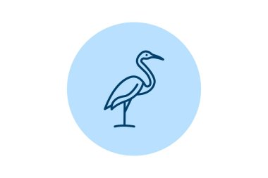 Crane, vektör, piksel mükemmel, illüstratör dosyası