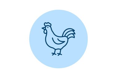 Horoz, vektör, piksel mükemmel, illüstratör dosyası