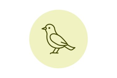 Starling, vektör, piksel mükemmel, illüstratör dosyası