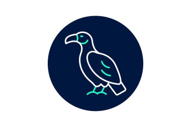 Akbaba, vektör, piksel mükemmel, çizer dosyası