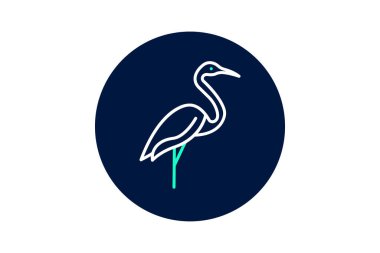 Crane, vektör, piksel mükemmel, illüstratör dosyası