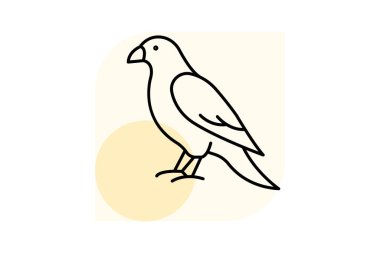 Şahin, vektör, piksel mükemmel, illüstratör dosyası