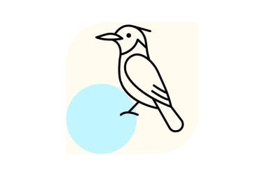 Kingfisher, vektör, piksel mükemmel, illüstratör dosyası