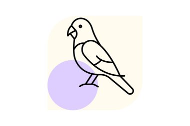 Budgie, vektör, piksel mükemmel, çizer dosyası