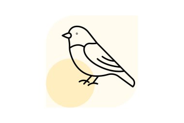 Saka kuşu, vektör, piksel mükemmel, illüstratör dosyası