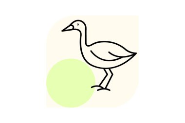 Lapwing, vektör, piksel mükemmel, illüstratör dosyası