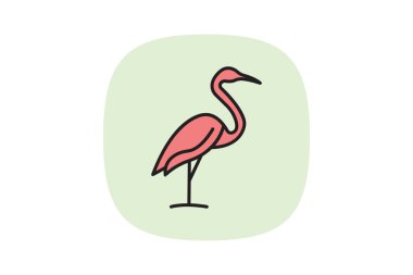 Crane, vektör, piksel mükemmel, illüstratör dosyası