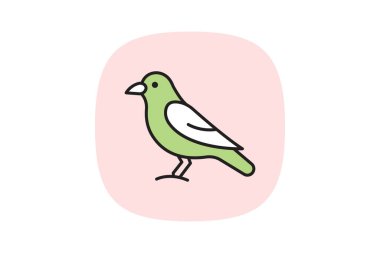Jackdaw, vektör, piksel mükemmel, illüstratör dosyası