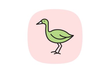 Lapwing, vektör, piksel mükemmel, illüstratör dosyası