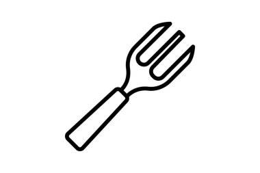 Bahçe Çatalı Aracı, vektör, piksel mükemmel, illüstratör dosyası