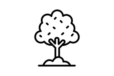 Ağaç Malç, vektör, piksel mükemmel, illüstratör dosyası