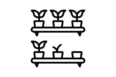 Kapalı Herb Rafı, vektör, piksel mükemmel, illüstratör dosyası